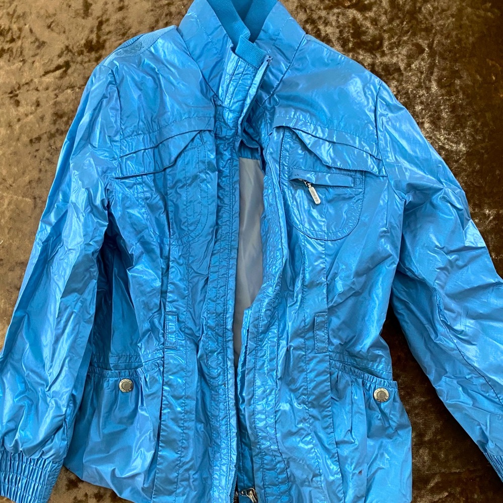 Geox Lightweight Water Resistant Metallic Jacket